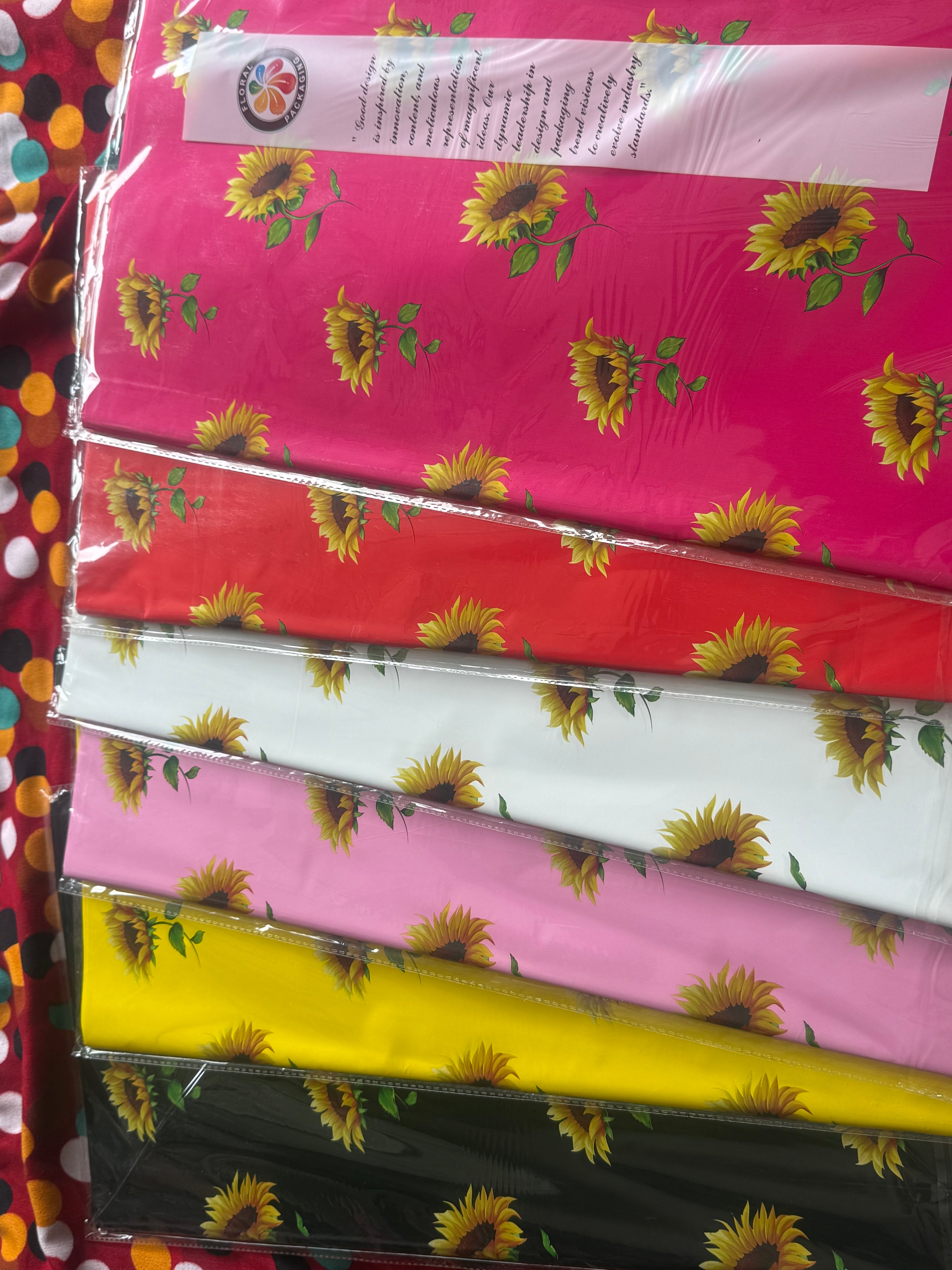 SUNFLOWER WRAPPING